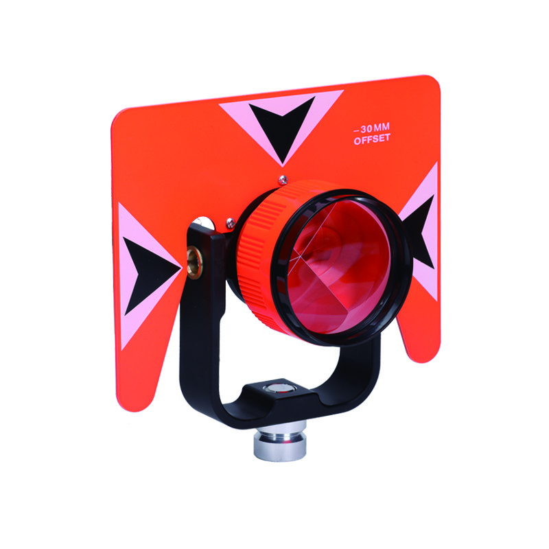 Optical Single Survey Mini Prism High Precise For Total Station