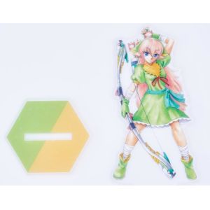 Offset Printing Acrylic Stand Figures Pedestal Display Stands 11cm X 6.5cm