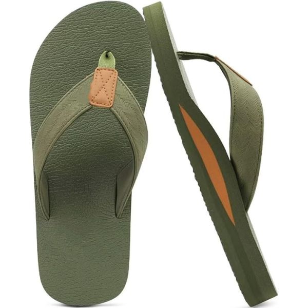 Screen Print / 3D Print Men's EVA Flip Flops Sandals With Arch Support