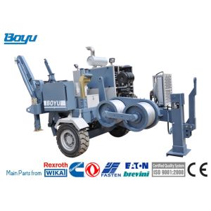 Max Intermittent Pull 120kN Stringing Hydraulic Puller Equipment