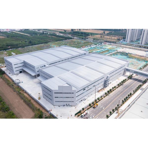 Buy ASTM Prefab Industrial Metal Prefabricated Structural Steel Frame Structure Storage Construction Warehouse at wholesale prices