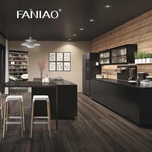 Buy Customized Project Europe Style Melamine Kitchen Cabinet Made Of China at wholesale prices