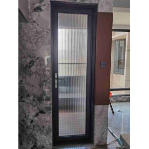 EPDM Seal Aluminum Casement Doors Powder Coated 2mm Thickness