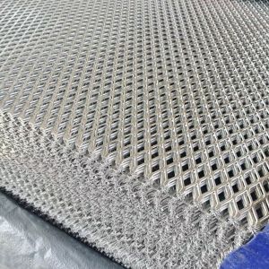 Triple Diamond Aluminum Sliver Mesh Sheet Color Coated Embossed Aluminum Sheet