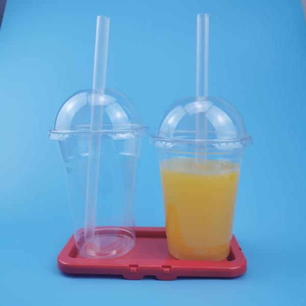 Buy 300ml Transparent Single Wall Disposable Bubble Tea Cups at wholesale prices