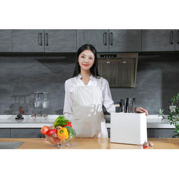 Buy Smart Electric Kitchen Knife Holder Household UV Disinfection Sterilizer at wholesale prices