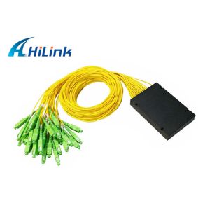 CATV Network PLC Optical Splitter , 1X32 PLC Splitter Module With ABS Box