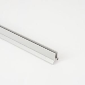 Medical Equipment White Plastic U Channel Trim Deformation Resistant Plastic