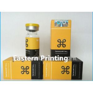 Private Glossy OEM Vial Labels Printing Pharmaceutical Packaging