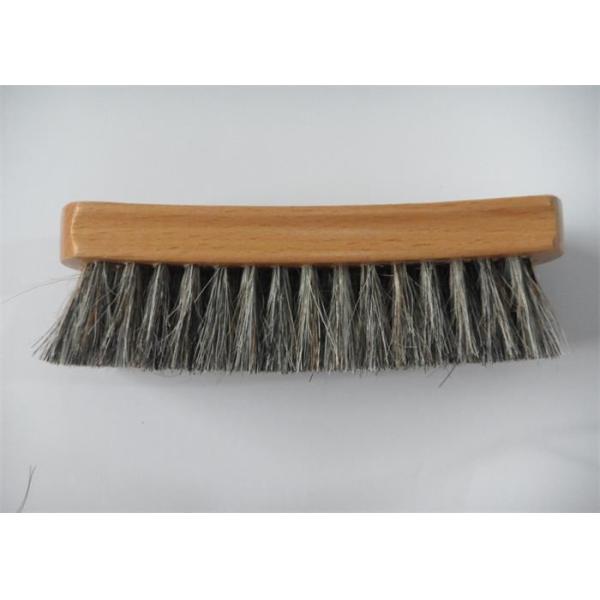 Large Size Beech Wood Horse Hair Brush For Horse / Hand Brush For Cleaning