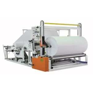 11kw Toilet Paper Rewinding Machine Roller Kitchen Towel Paper Production Line