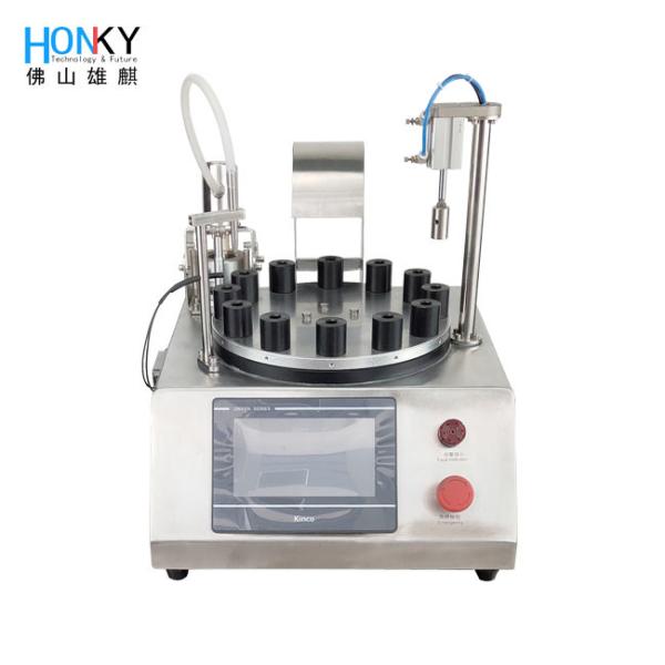 Compact Desktop Tube Filling Machine with 0.6-6ml Filling Range 220V Power and 0