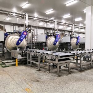 Quality Heat Sterilization Fully Automatic Double Door Sterilization Retort Based on Shake Rotary Direct Principle for Sterilization for sale