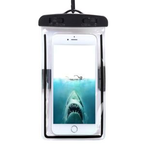 Fluorescent Waterproof Cell Phone Pouch , Sensitive Touch Mobile Phone