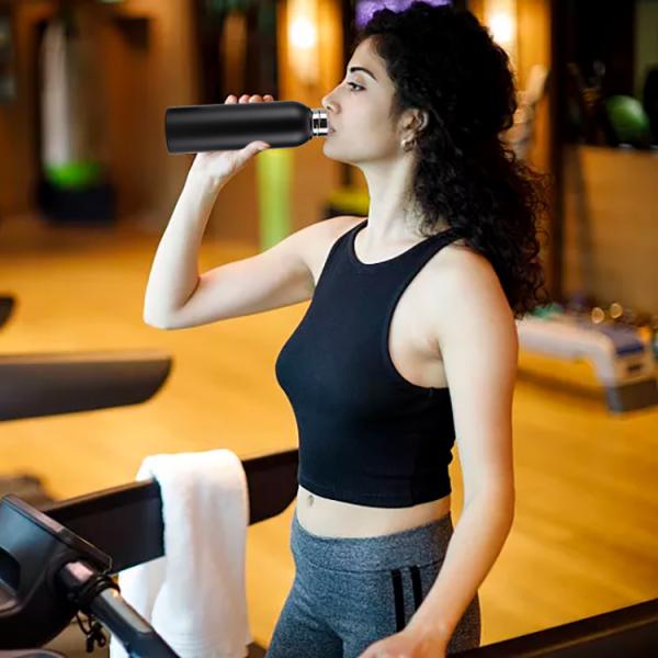 RTS 24OZ&32OZ Double Wall Vacuum Insulated Stainless Steel Water Bottle Metal Thermos Flask Stainless Steel Sports Water Bottle