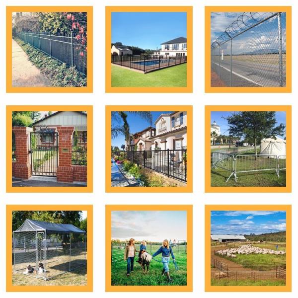 Spear Top Security Fence Diplomat Garrison Fencing Security Fencing 2.1m*2.4m fencing panels