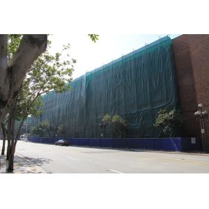 Logo Printed Construction Site Fence Screen Netting Shade Mesh Fabric