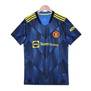 China Manchester United Retro 2021-2022 Second Away Jersey Group Customization on sale