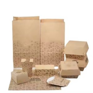 Custom Printed Corrugated Packaging Boxes for Food Takeaway in Eco-Friendly