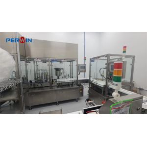 Quality ±0.5-2% Filling Accuracy Animal Vaccine Filling Machine / Animal Vaccine Filling Line for sale