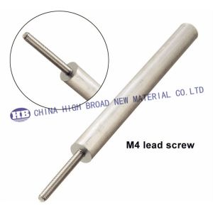 Silver Tone Aluminum Extruded Magnesium Anode Rod 23cm Long for Water Heater