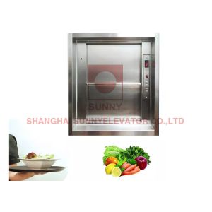 100kg Mini Dumbwaiter Elevator Food Lift For Material Cargo Transfer