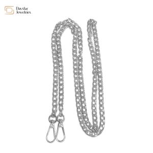 Crossbody / Handbag Replacement Wallet Chain Strap With Metal Buckles
