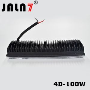 Led Work Light JALN7 100W 4D Lens Car Driving Lights Fog Light Off Road Lamp Car