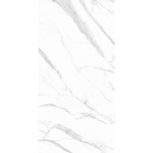 Large Slab White Glossy Polished 2400*1200 Bathroom Ceramic Tile