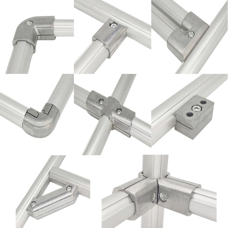 Technical drawing of pipe joint