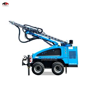 TR25 Hydraulic System Fully Remote Control Rock Jumbo Drilling Rig Machine