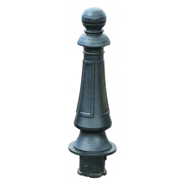 Buy Fixed Safety Cast Iron Bollards Street Safety Bollard Parking Traffic Barrier at wholesale prices