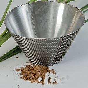 2.03mm Wire Diameter Wedge Wire Baskets 3.2mm Slot Length Wide Range Of