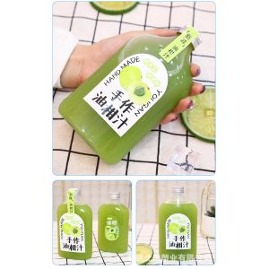 Square Round Bubble Tea Jugs Eco Friendly Plastic Packaging Solution