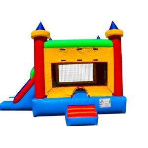 Kindergarten Baby Inflatable Bouncer Combo Fire Resistance For Commericial