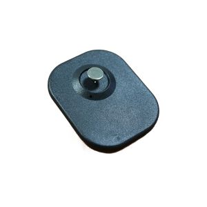 8.2MHz EAS Hard RF Security Tag Black Big Square For Retail Store