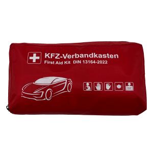 Red Blue Survival Vehicle First Aid Kit 28pcs Vehicle Trauma Bag