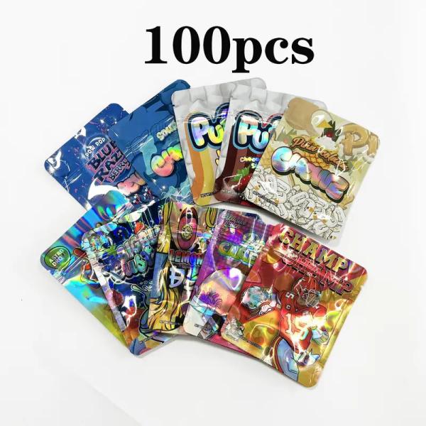 3.5 Mil Moisture Proof Snack Packaging Bags Puncture Resistant Custom Colors