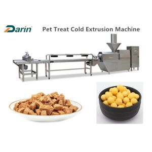 China Stainless Steel Jerky Pet Treat Food Production Line 300-500kg/hr on sale