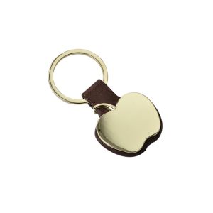 Pantone Rose Gold Key Rings Zinc Alloy Pu Leather Keychain