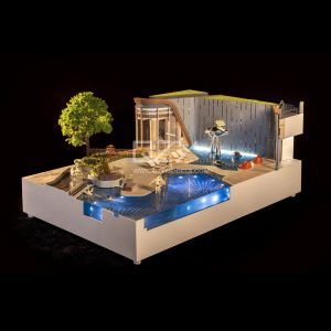 1/30 SHK Kai Tak Artwork Landscape Model Lightweight With None Mechanisim