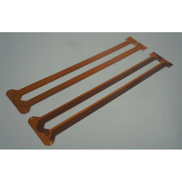 Buy 2L pcb flexible yellow coverlay EING 1OZ 0.18mm flexible circuit board at wholesale prices