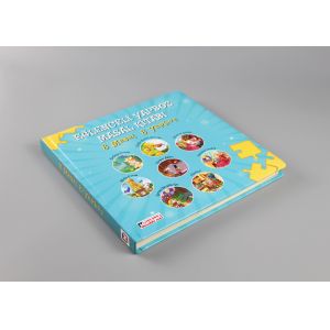 Soft Foam Front Cover Personalized Board Books Custom Pattern And Size For Kids