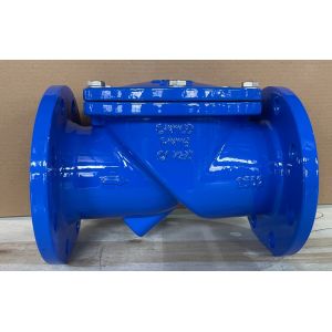Quality BS5153 45 Degree Rubber Seat Cast Iron Check Valve for sale