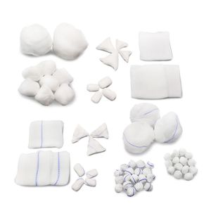 High quality Sterilize Absorbent Medical Iodophor Cotton Balls