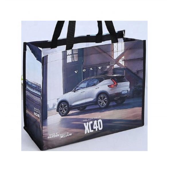 Colorful Lamianted PP Woven Bag Lamination Supermarket Shopping Bag