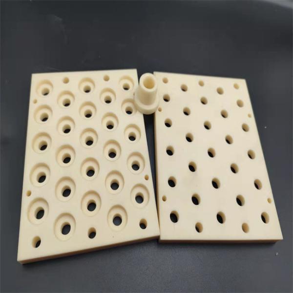 Buy CNC Machining Alumina Ceramic Plate With High Strength at wholesale prices