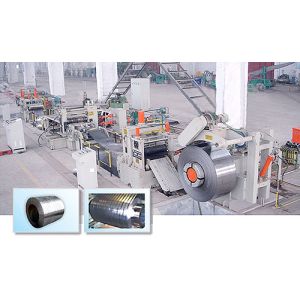 Q3105 / Q5052 Aluminum Roll Tube Mill Plant Slitting And Flattening Line