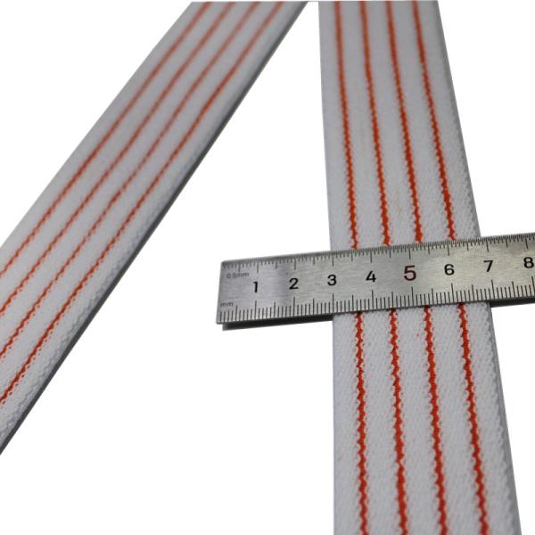 38mm Braided Swimwear Elastic Cotton Tape Knitted Sustainable