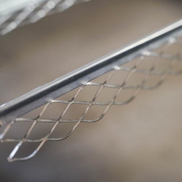 Clean Edge Finish Expanded Corner Bead For Stucco Transition Joints